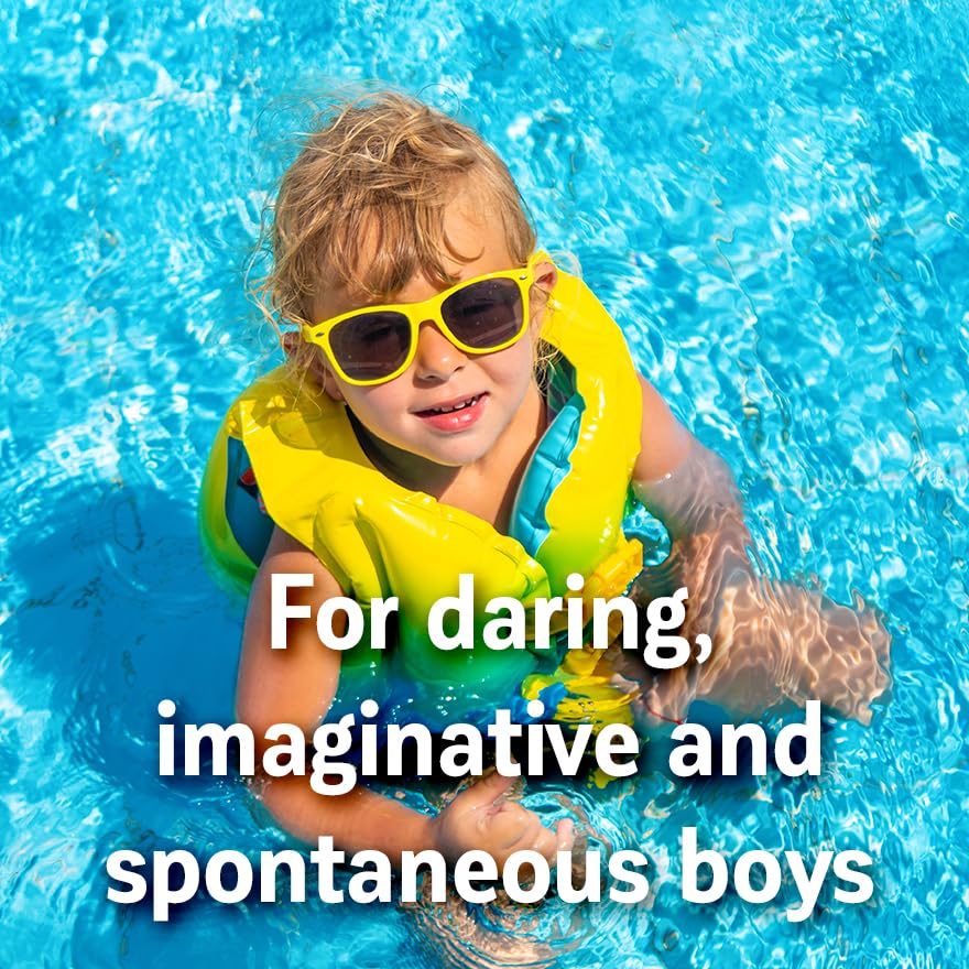 Zermat Kiddys collection fragrance showing playful graphic presentation for young boys