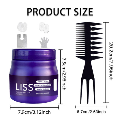 Professional hair care application Lkdsoaf Alisado Sin Formol set