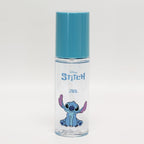Authentic Zara Stitch children cologne spray bottle displaying product label and liquid contents clearly.
