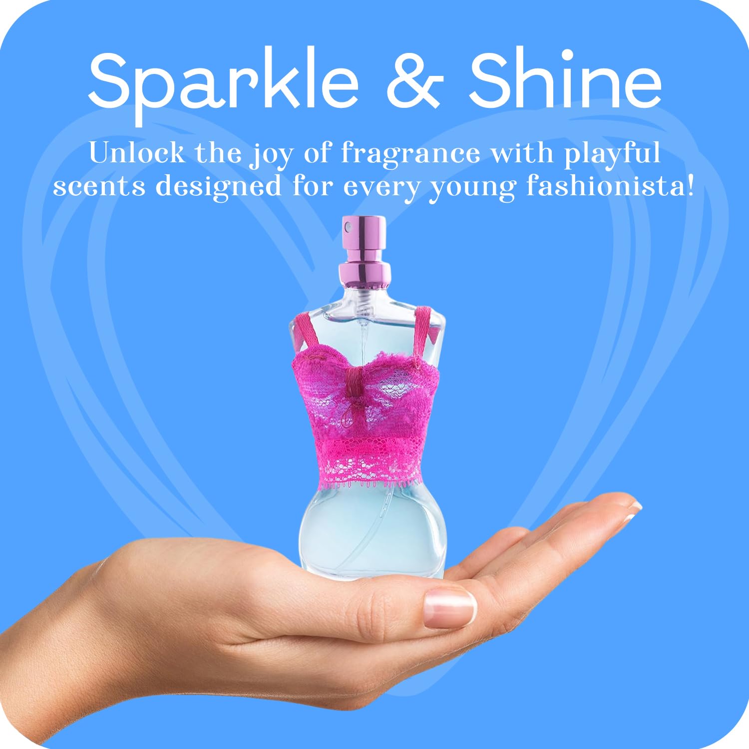 Gift ready fashion perfume set for kids and teenagers aged eight to fourteen