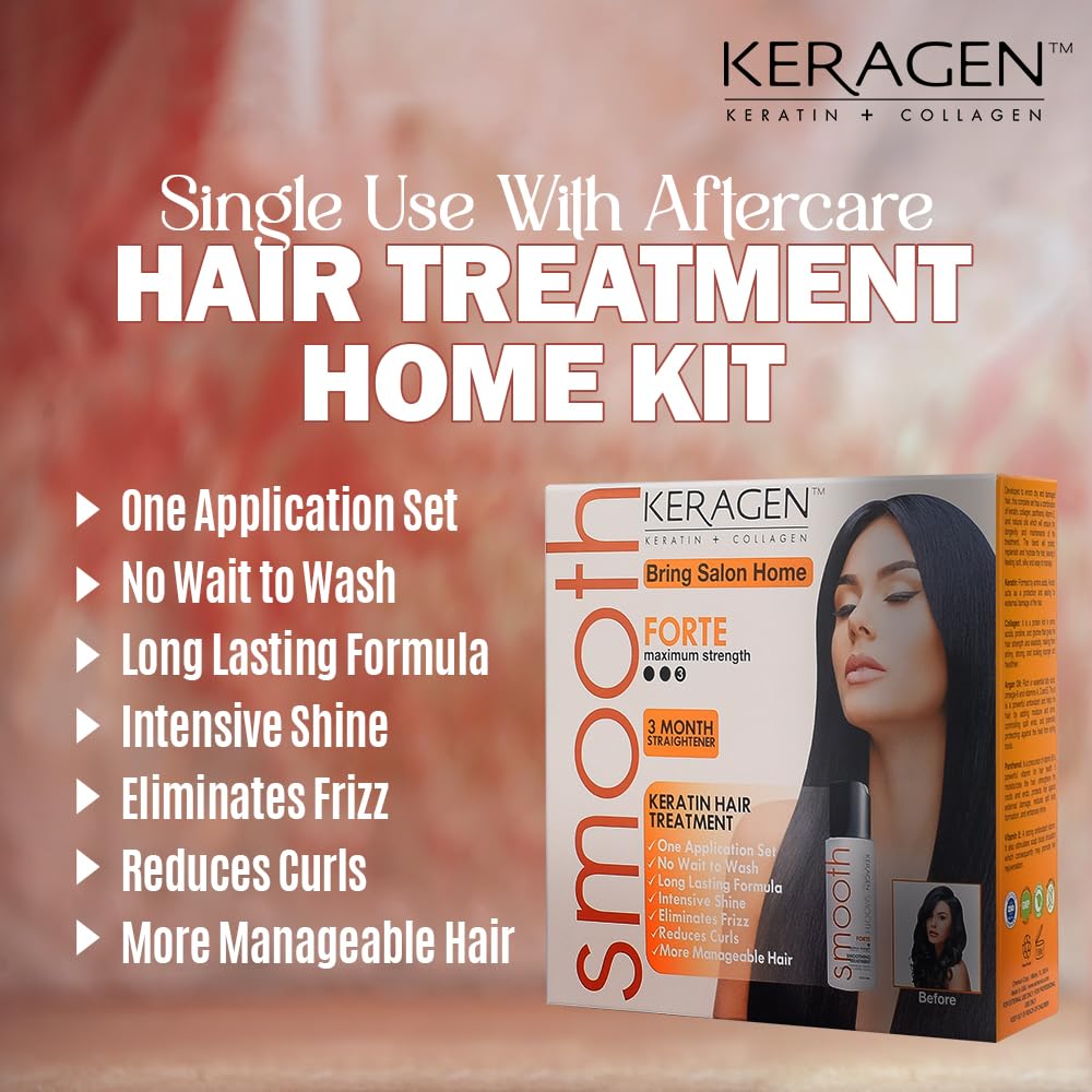 Keragen Express Blowout Kit for frizz-free hair