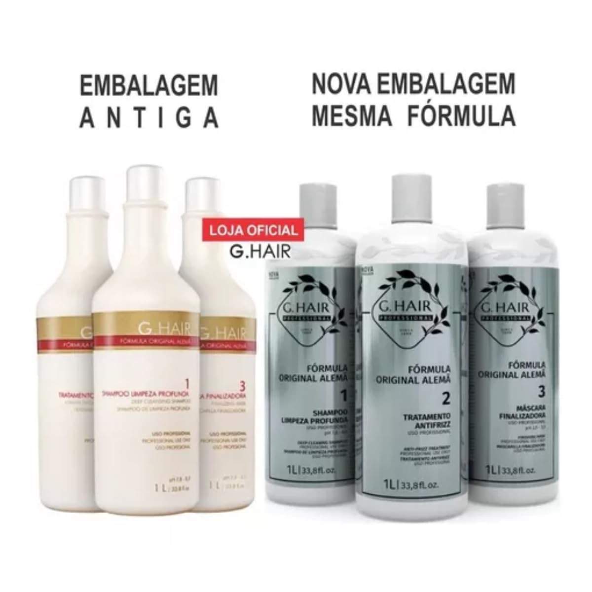 G.Hair finishing mask bottle 1 liter