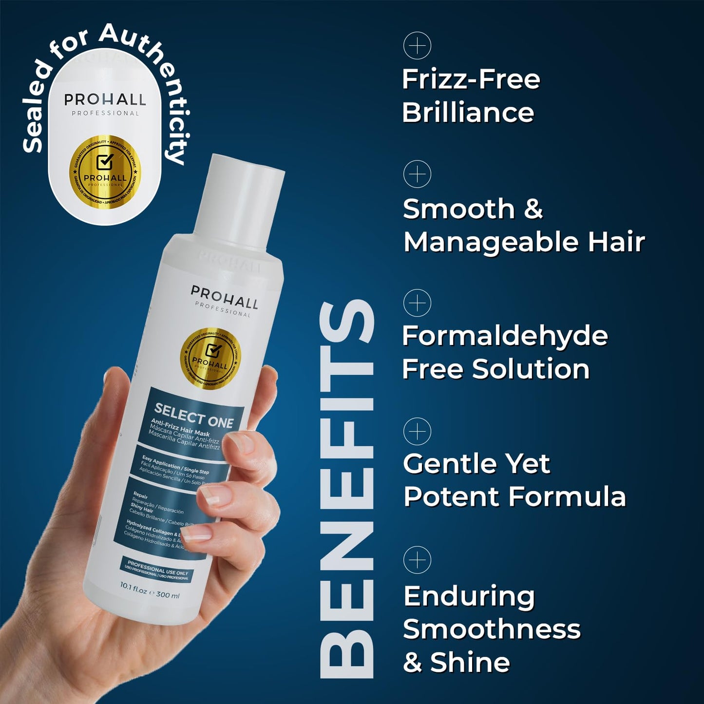 Prohall Select One keratin hair reconstructor 300 milliliters