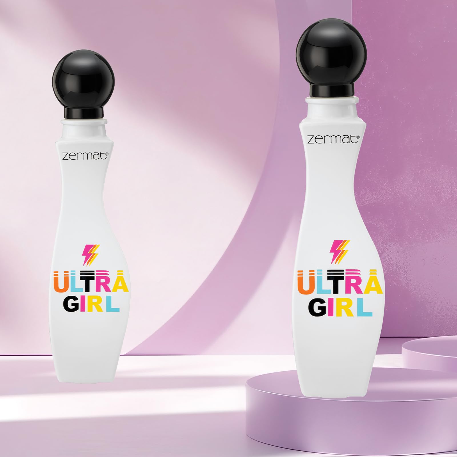 Zermat Ultra Girl floral fruity perfume bottle with strawberry and apricot notes