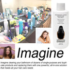 Brazilian Straight professional hair treatment kit packaging