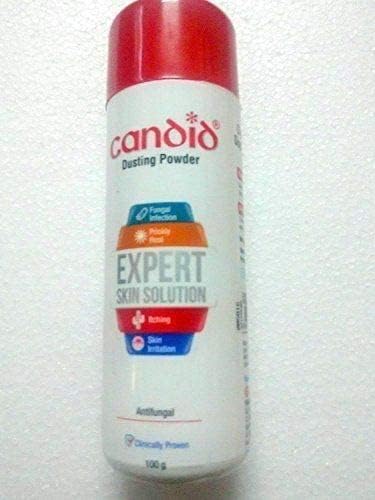 Close up view of the expert skin irritation solution powder formula for sensitive skin.
