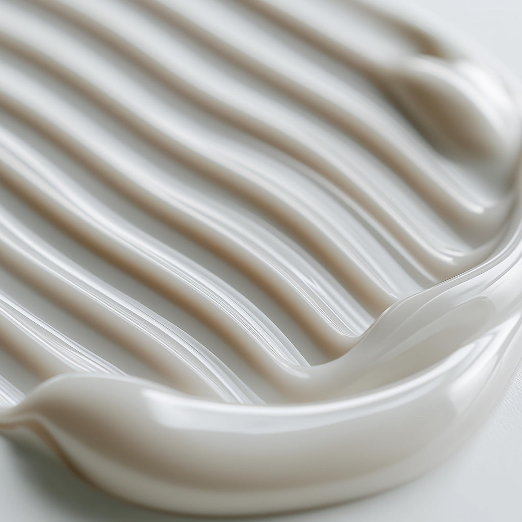 Close up of Kareol formaldehyde-free hair straightening cream bottle