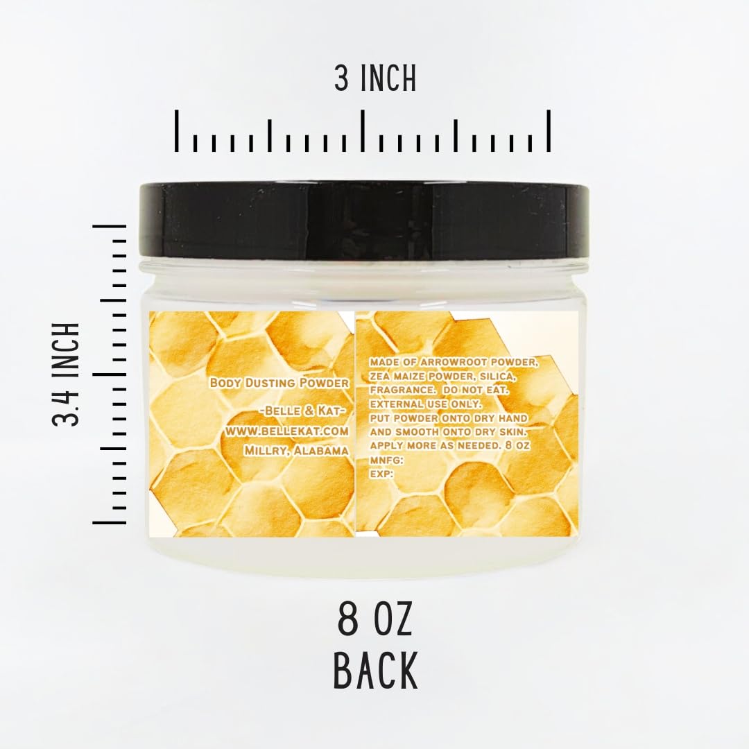 Imported honey fragrance body dusting powder for men and women