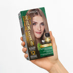 Kareol Keratin treatment kit post-straightening shampoo and conditioner bottles