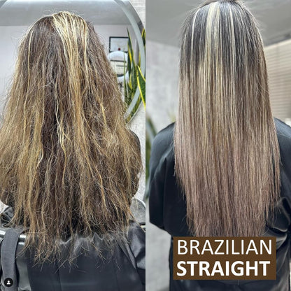 Salon grade keratin hair repair and smoothing kit