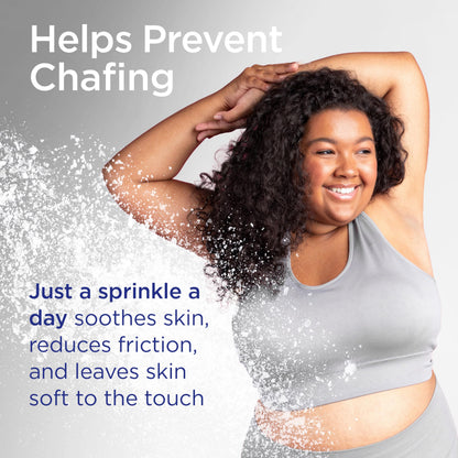 Shower to Shower anti chafing soothing body powder for men and women