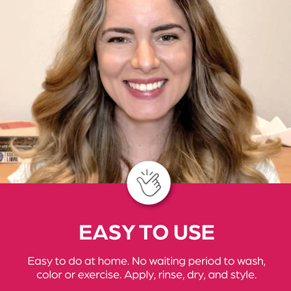 Keratin Salon Direct hair care product branding details