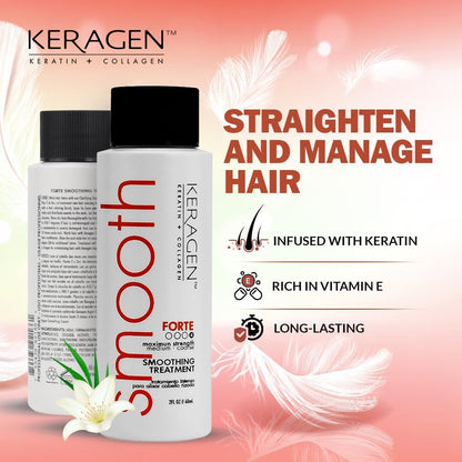 Authentic Keragen Brazilian keratin treatment packaging