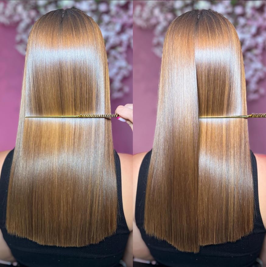 Moroccan Keratin professional hair straightening kit bottles