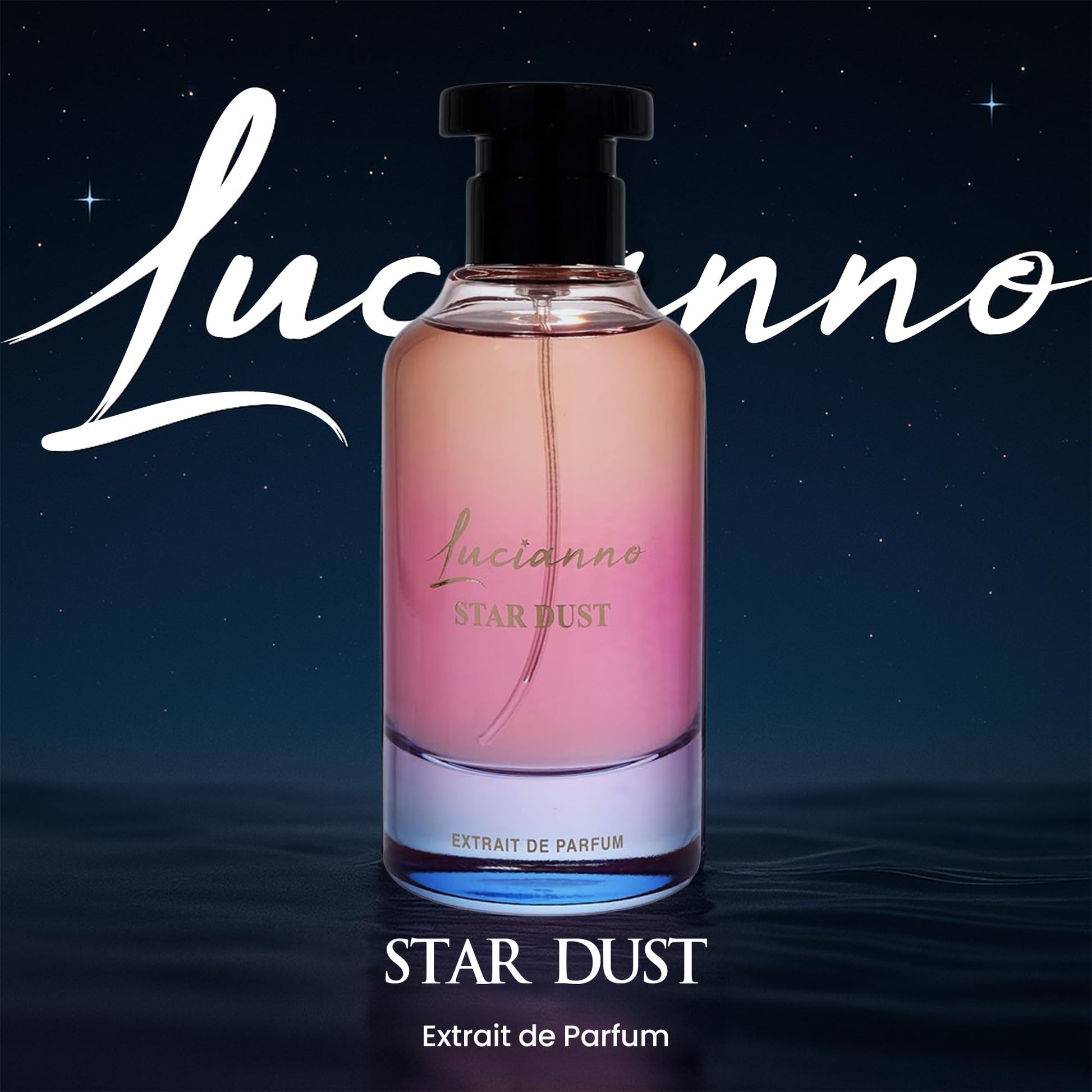 L Lucianno Star Dust 100ml aromatic fougere perfume spray for men and women
