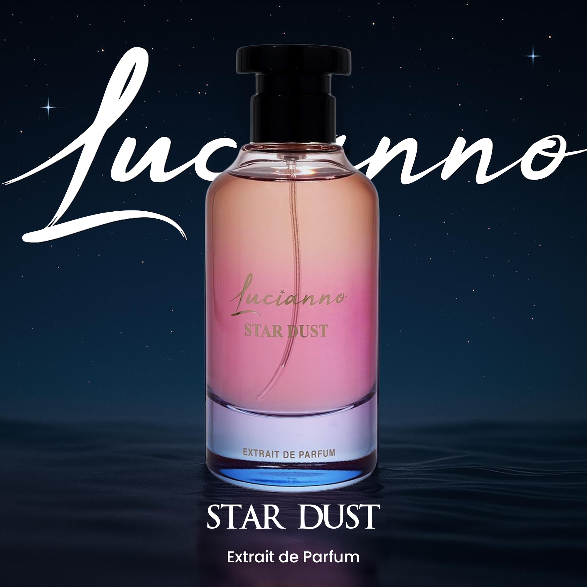 L Lucianno Star Dust 100ml aromatic fougere perfume spray for men and women