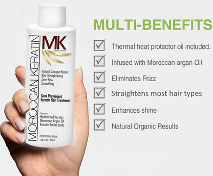 Moroccan Keratin hair repair and frizz control set