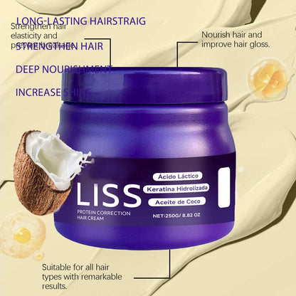 Close up of Kuhse Liss Alisado packaging details