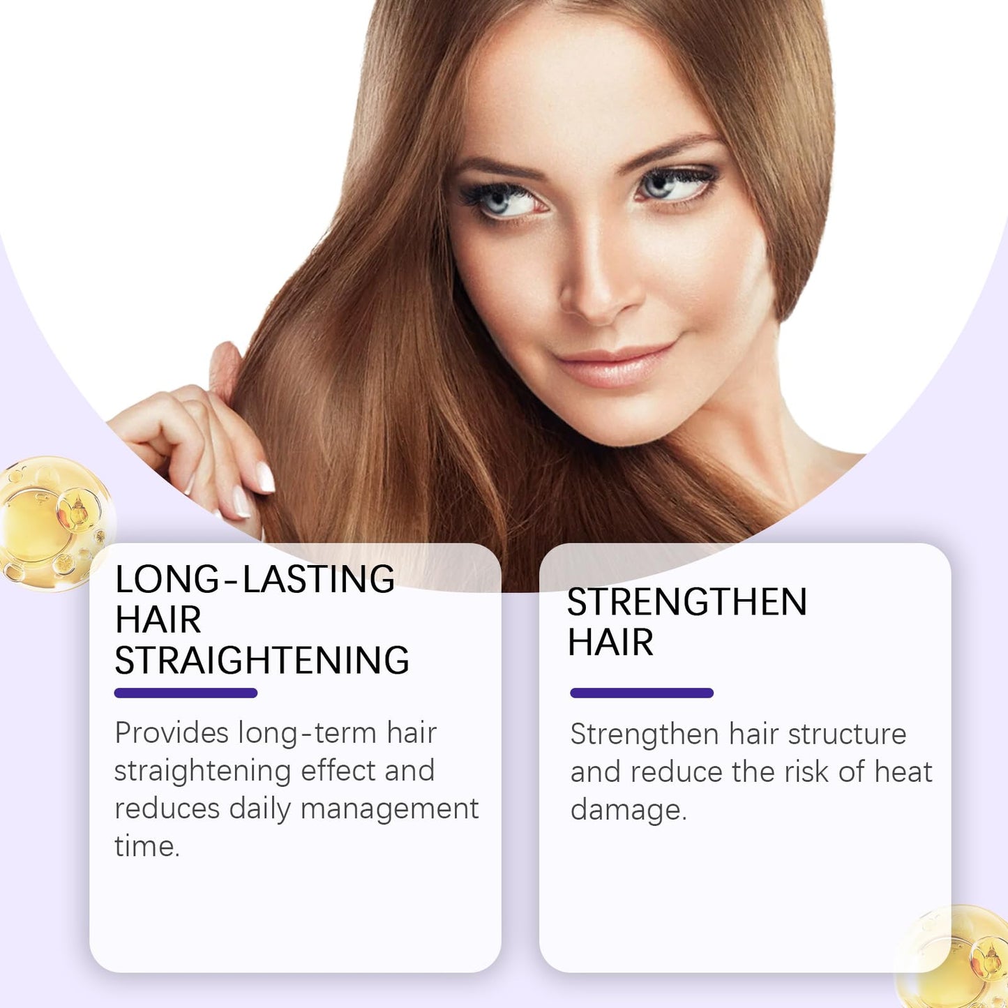 Liss Alisado lavender scented smoothing cream for silky hair