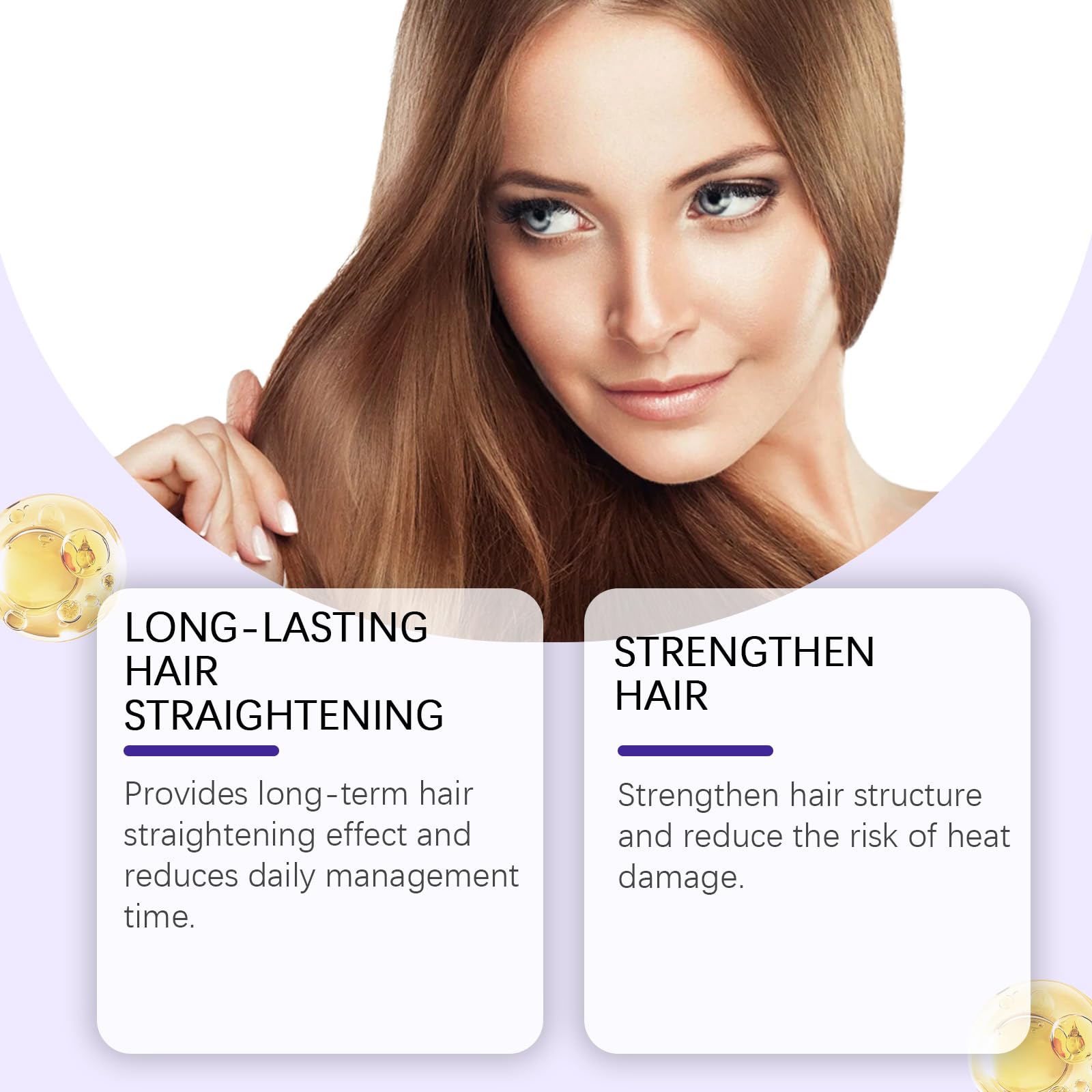 Liss Alisado lavender scented smoothing cream for silky hair