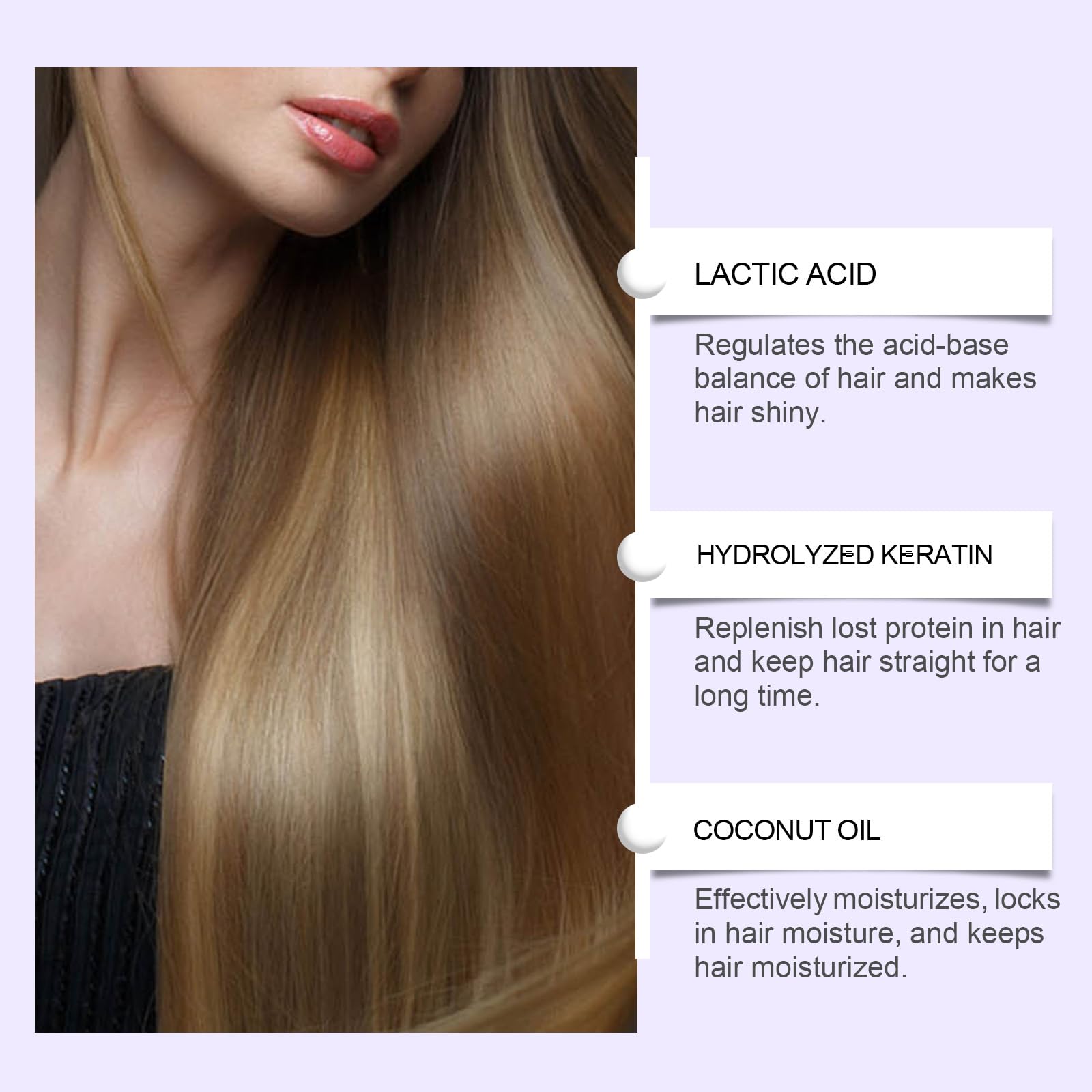 USA imported hair care product Kuhse Liss Alisado