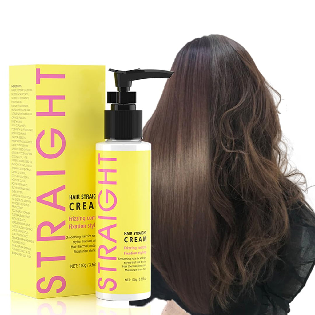 Close up of Gowwim hair straightening cream texture