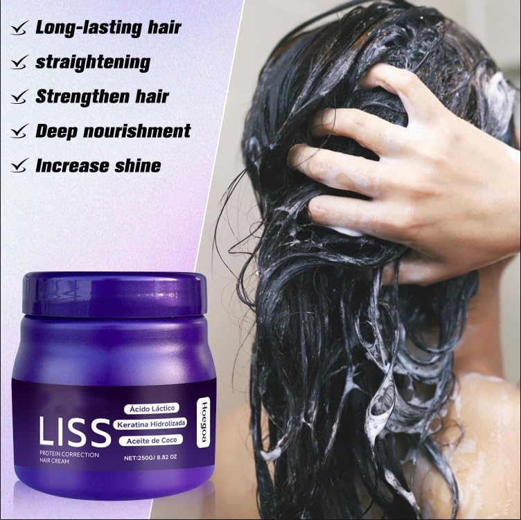 Nasteck Liss Alisado protein treatment packaging details