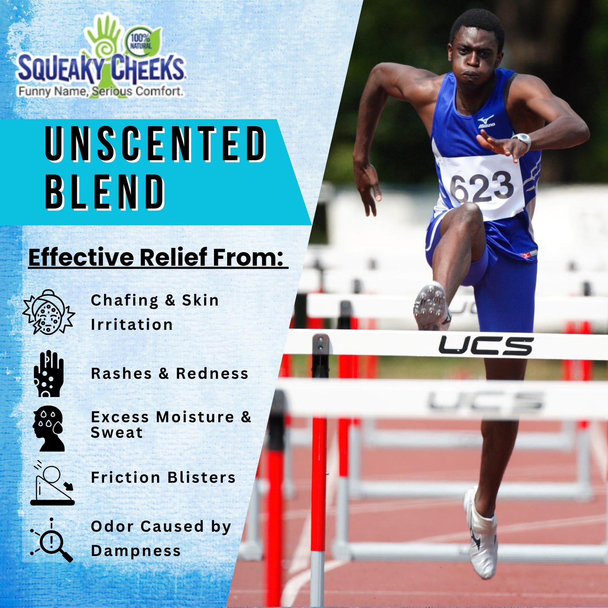 Nourishing herbal blend dusting powder for active lifestyle protection