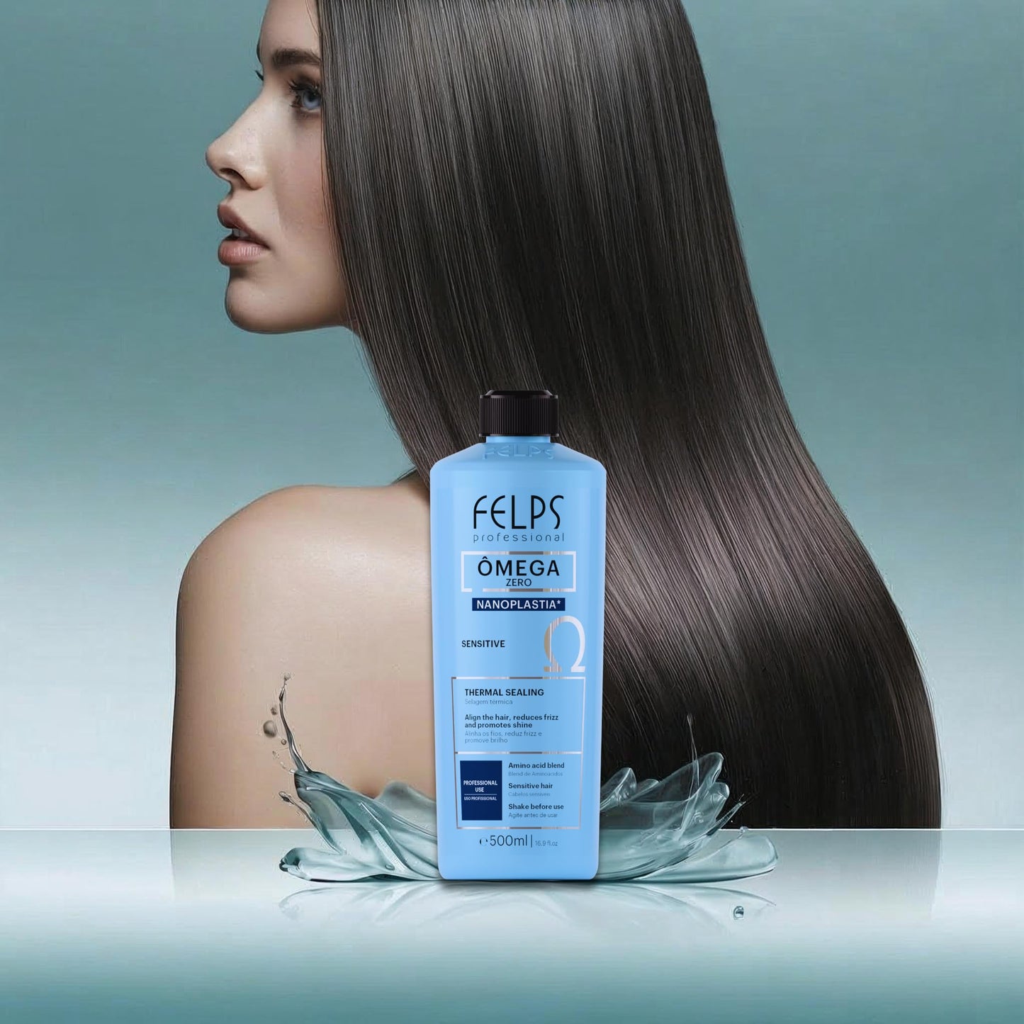 Felps Professional Omega Sensitive hair treatment 500ml packaging