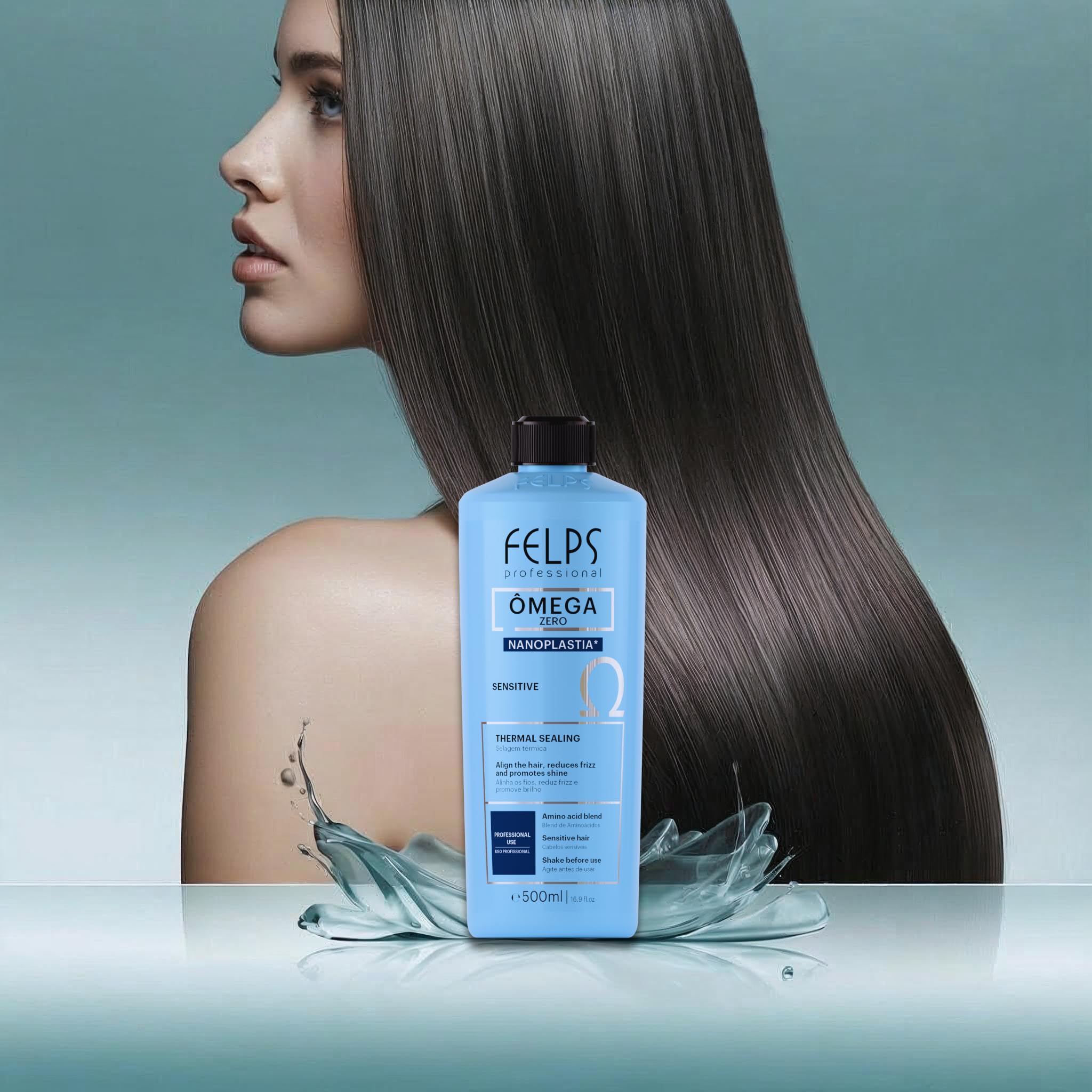 Felps Professional Omega Sensitive hair treatment 500ml packaging