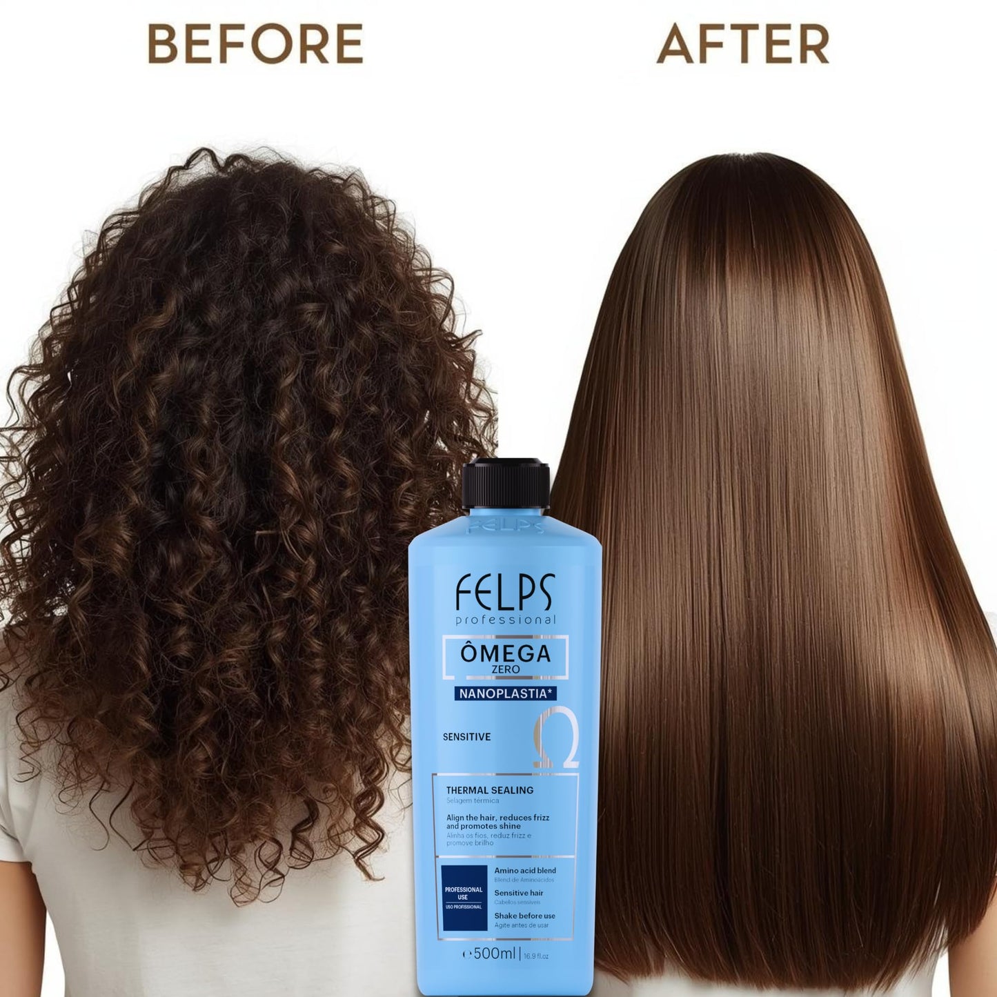 Felps Professional Omega Sensitive Brazilian hair smoothing treatment