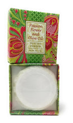 Greenwich Bay Trading Co four ounce botanical collection dusting powder display