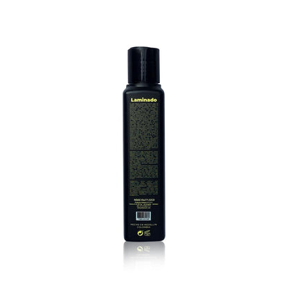 Lina Zapata hair lamination treatment bottle side profile