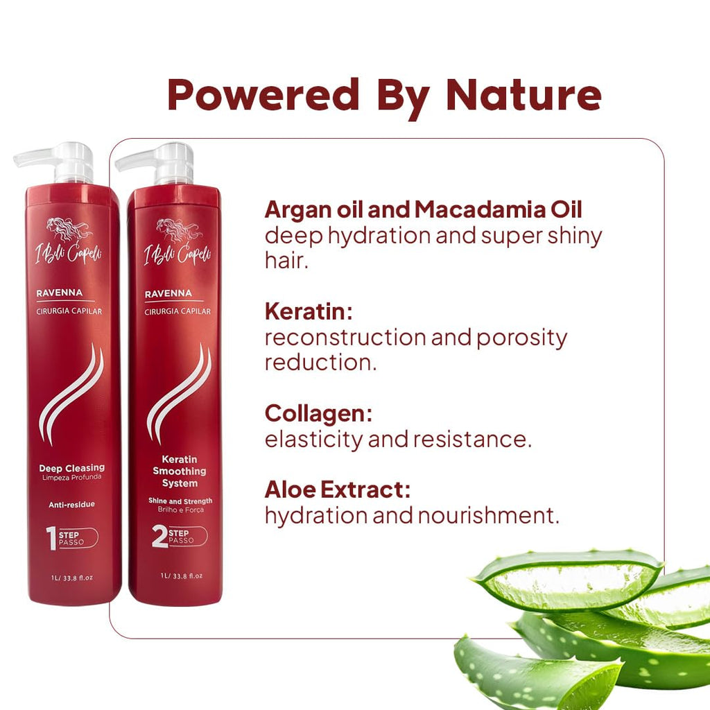 Professional hair B-tox kit for salon-quality results