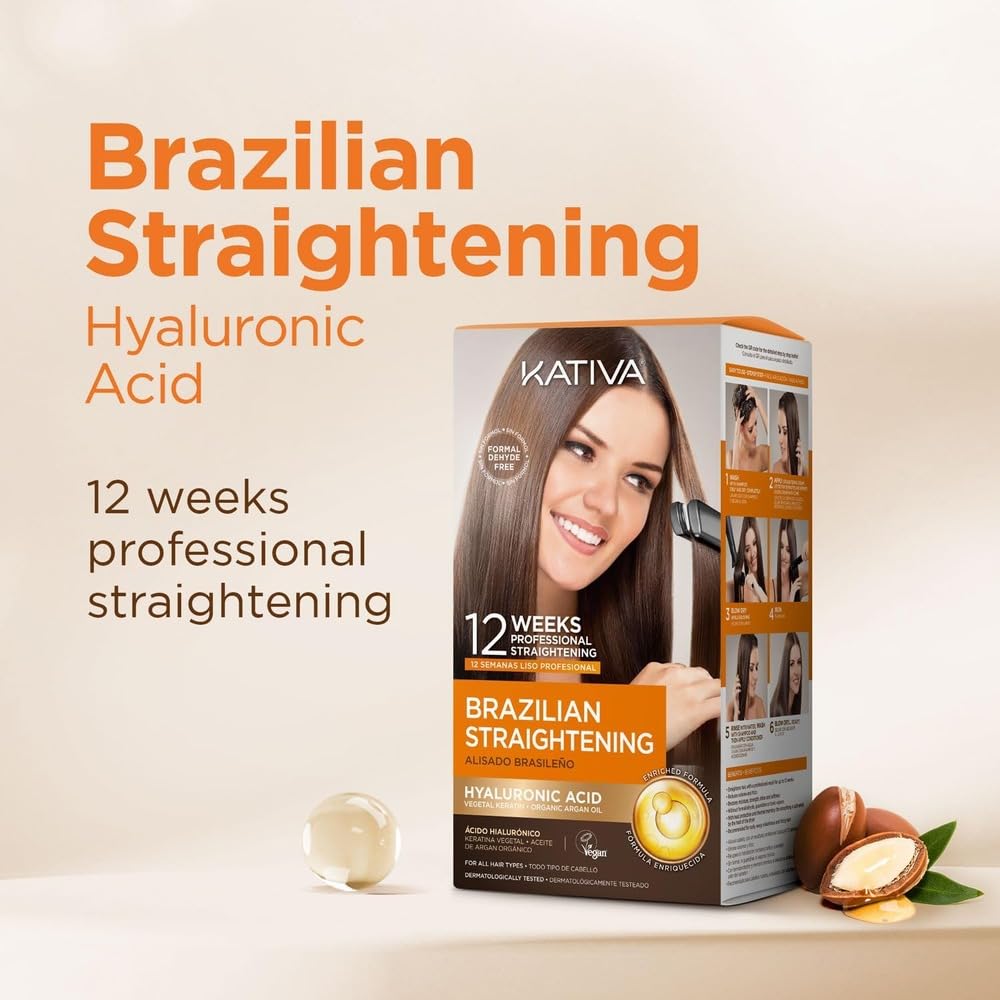 Kativa hair kit with argan oil and shea butter
