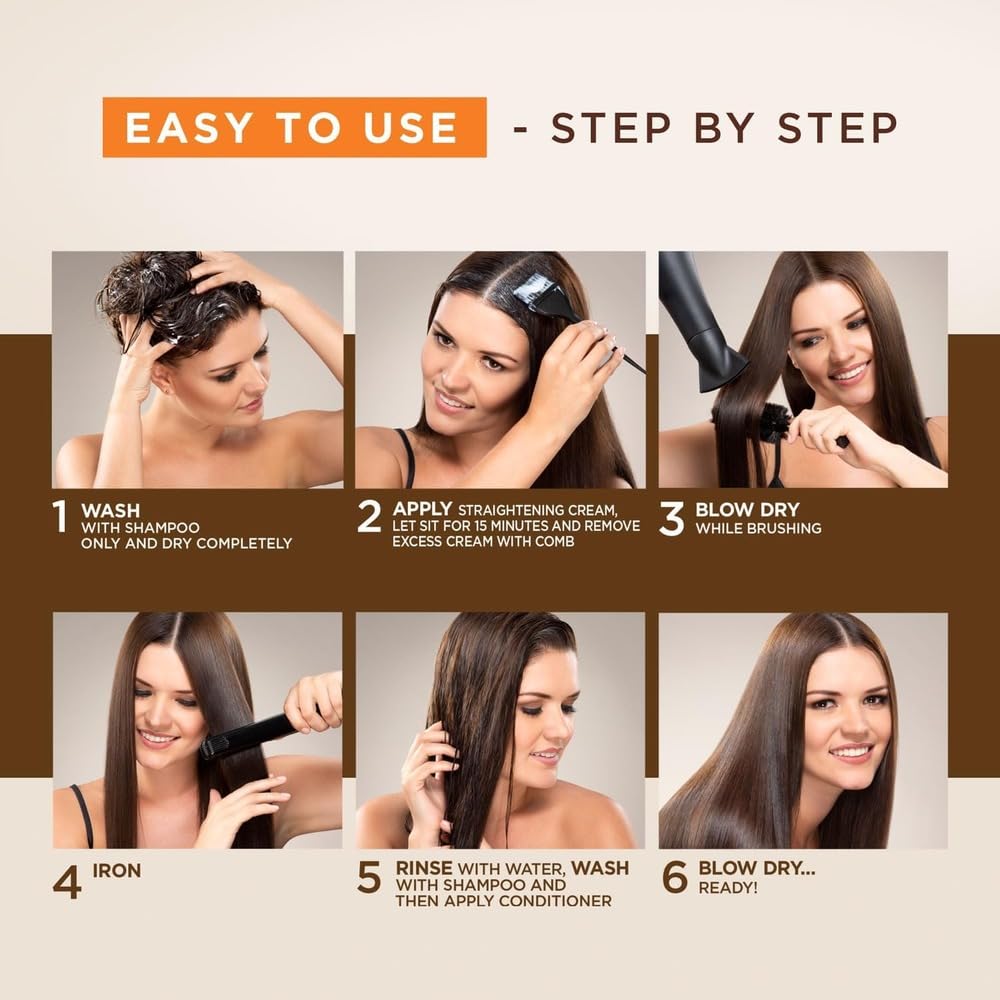 Kativa Brazilian straightening treatment set for home use