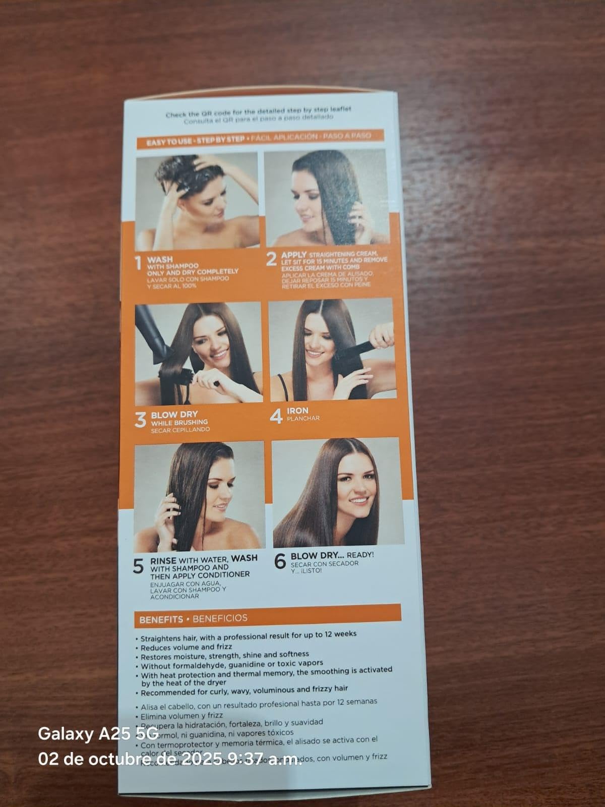 Professional hair smoothing treatment by Kativa
