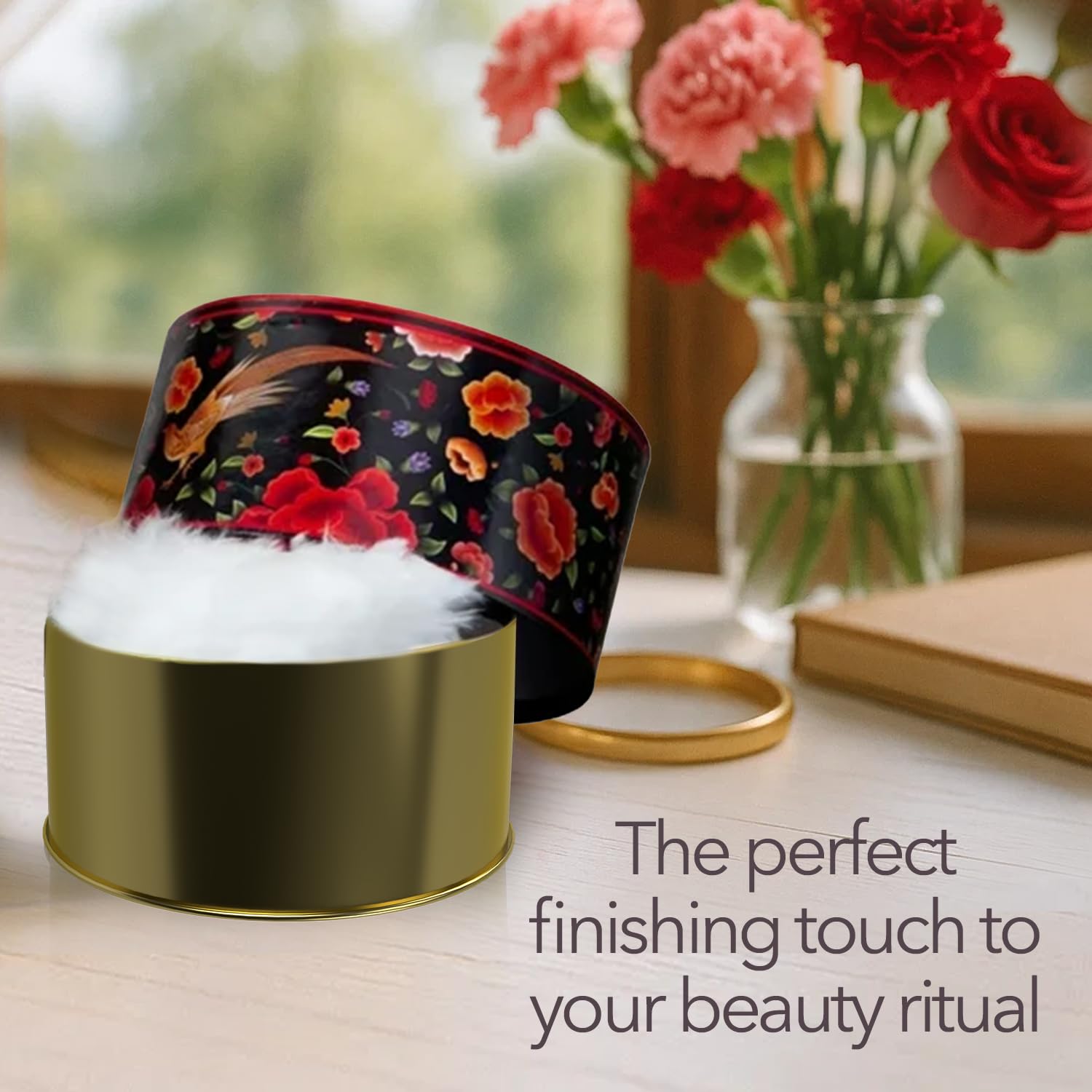 Maja classic oriental fragrance dusting powder for women package details