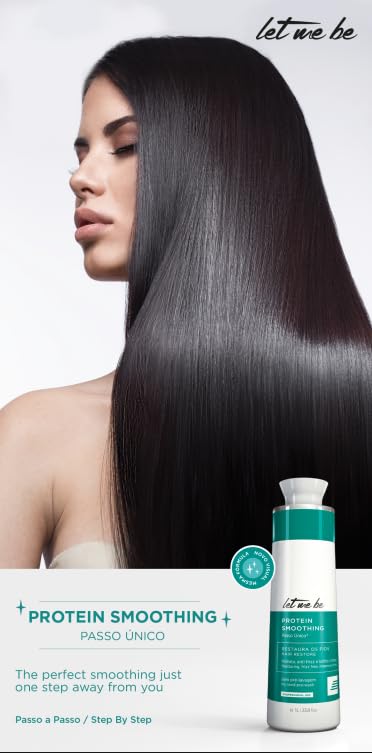 Professional Let Me Be keratin hair treatment bottle