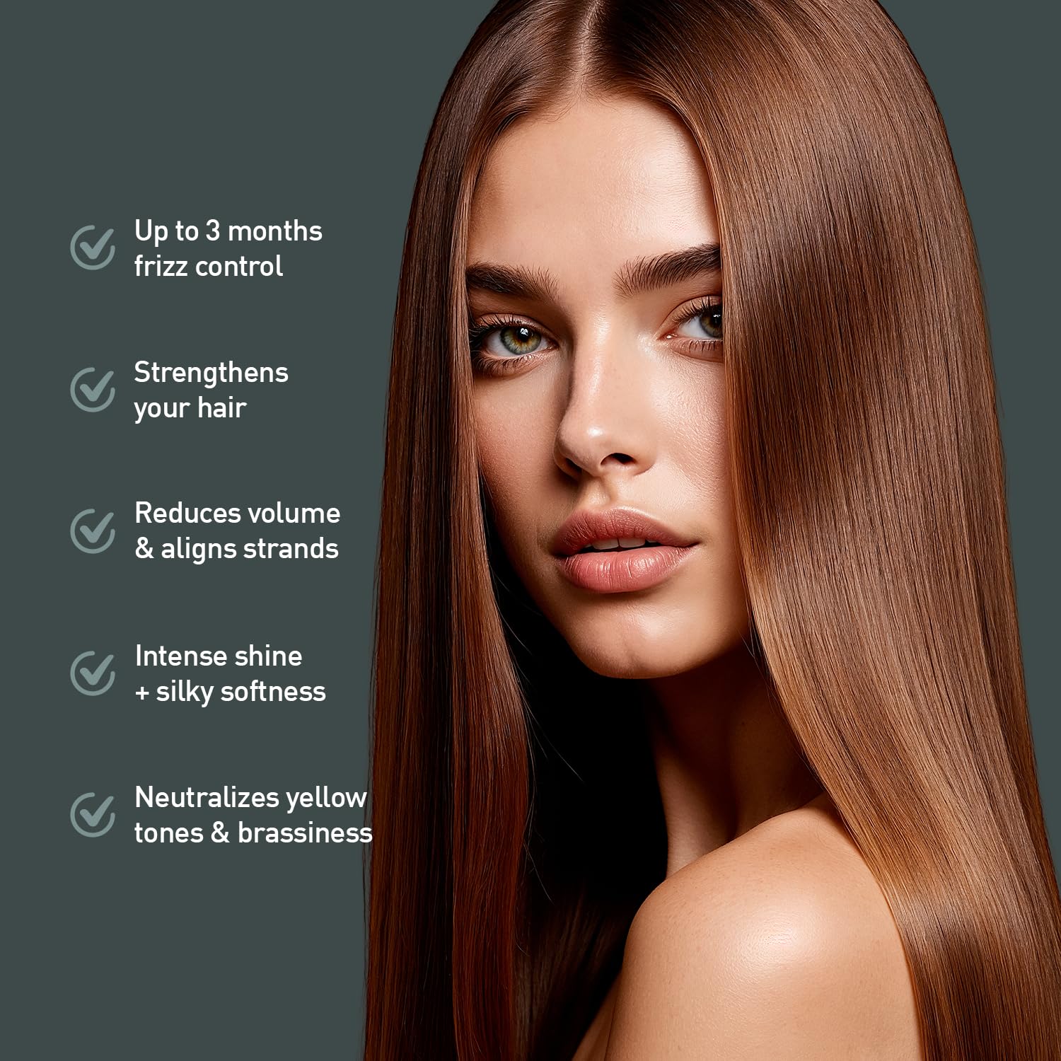 Professional formaldehyde-free hair smoothing treatment packaging