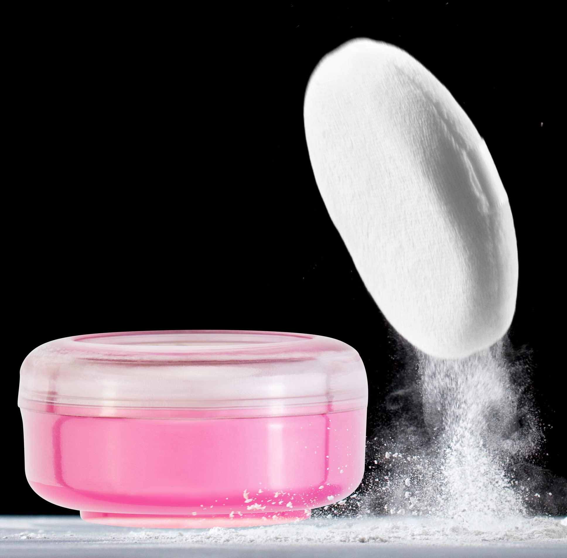 R-NEU five ounce after bath dusting powder close up view