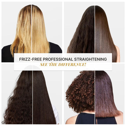 Side profile of Fashion Gold keratin bottle 300g size