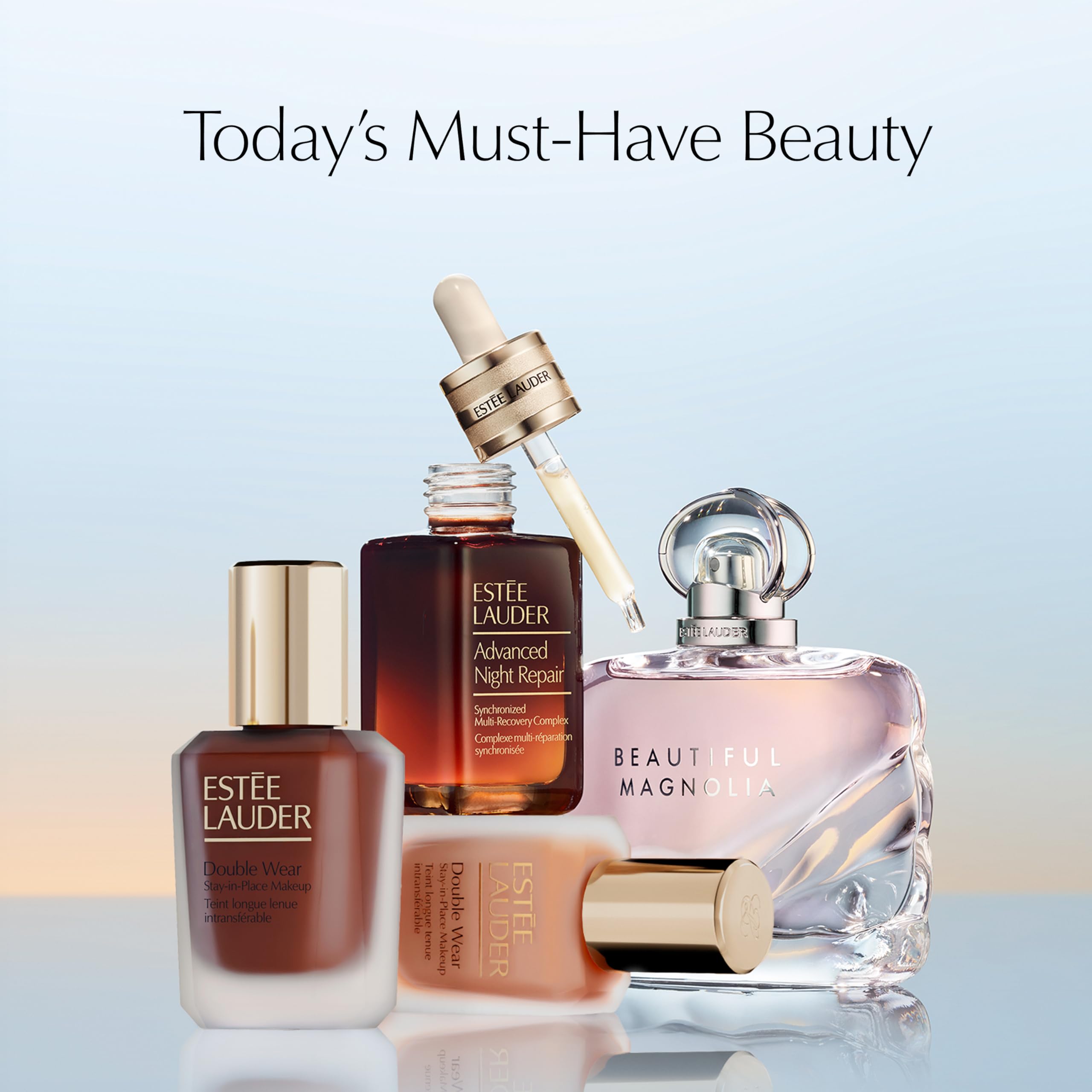 Estée Lauder luxury fragrance collection body powder box set displayed elegantly for personal care routines.