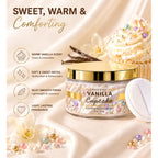 Natural arrowroot dusting powder ingredients display