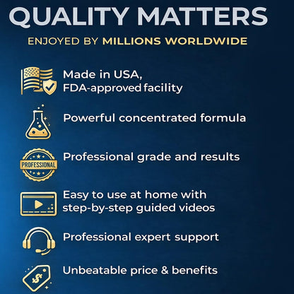 Professional hair smoothing results after Keratin Research treatment