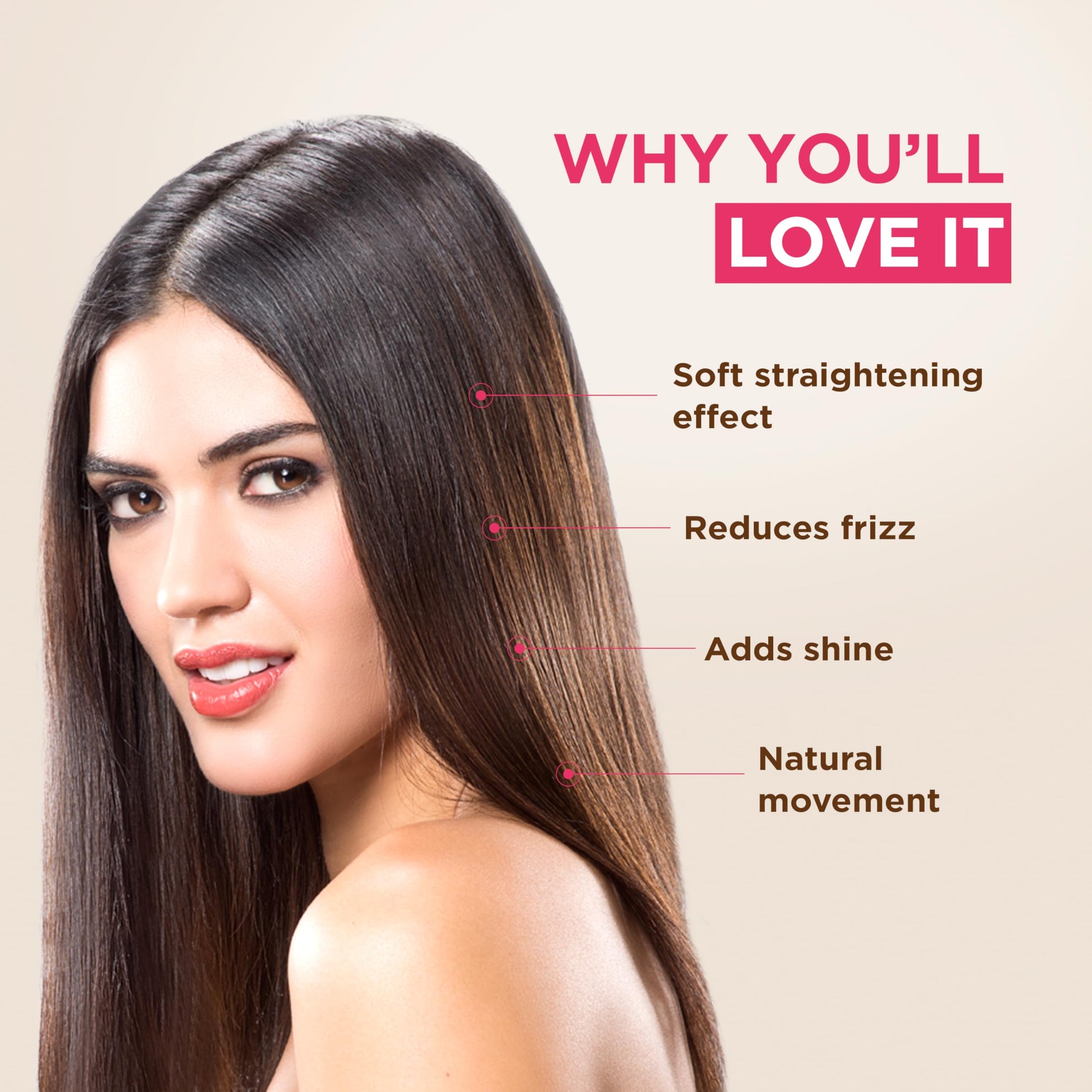 Professional hair smoothing results with Kativa