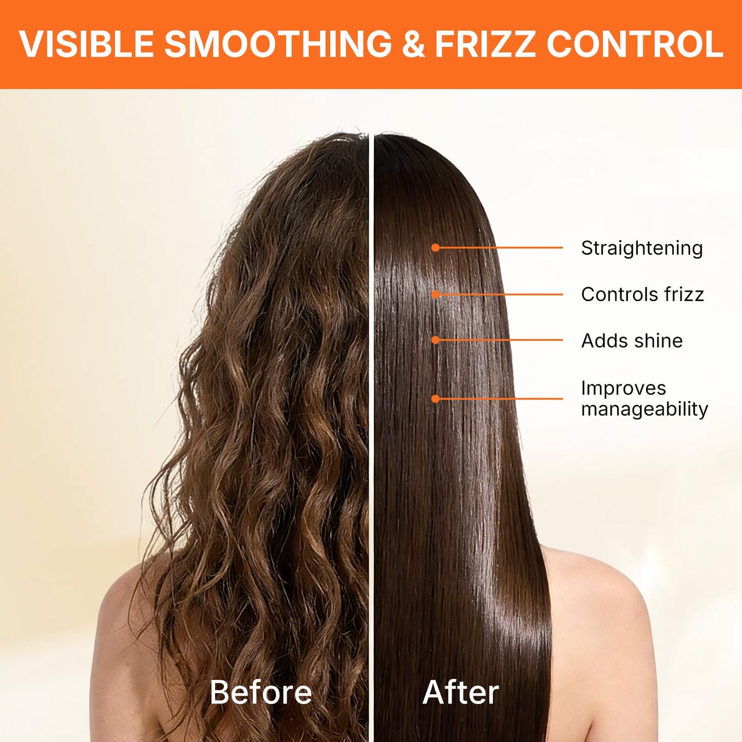 Authentic Karseell Maca essence hair straightening set