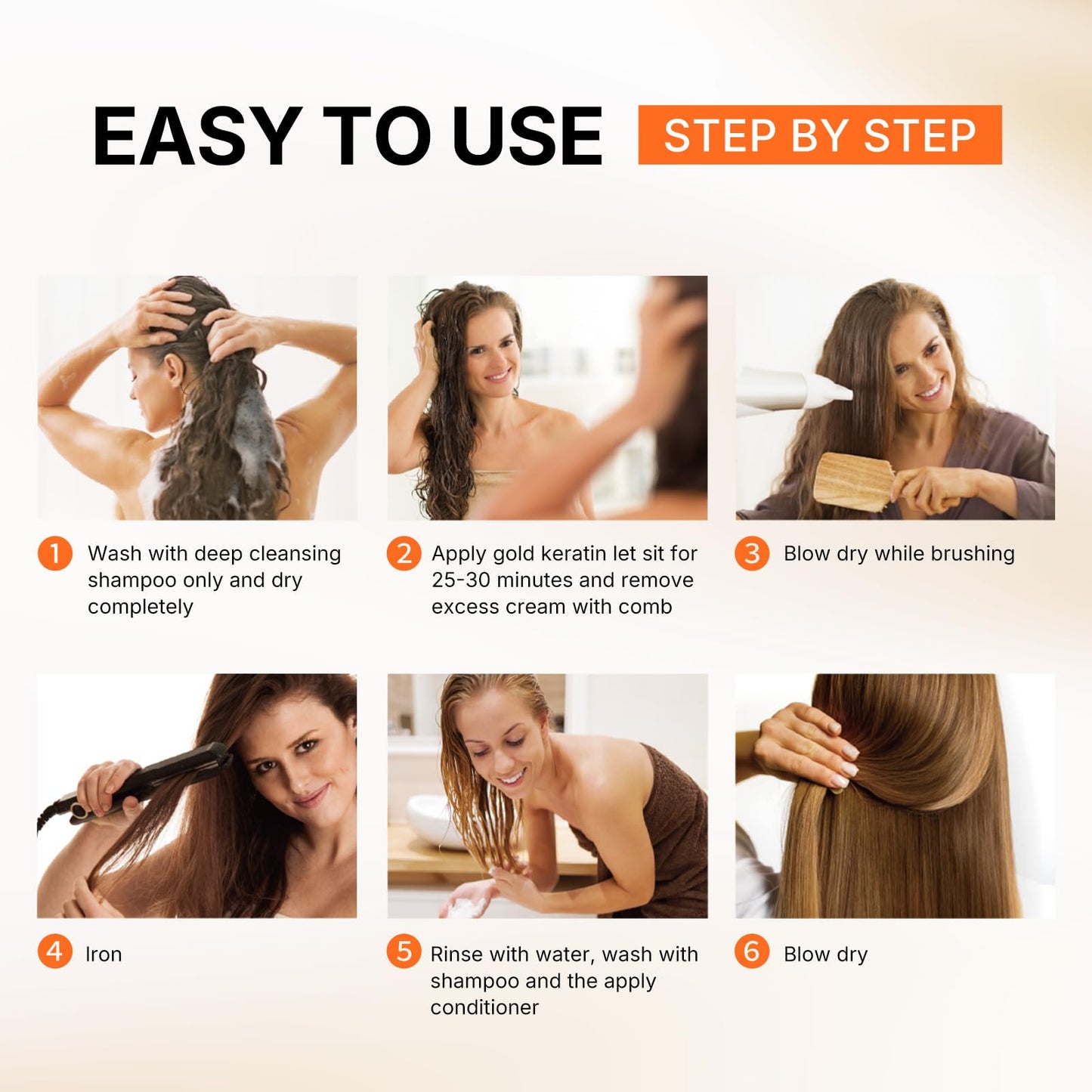 Karseell smoothing treatment kit for all hair types