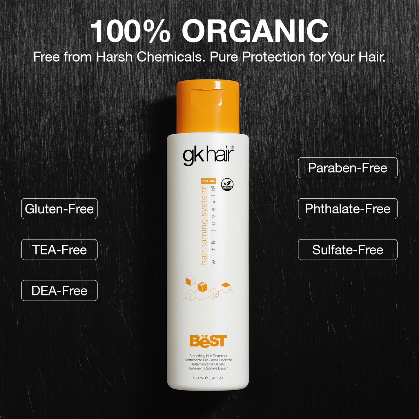 GK Hair keratin complex for silky smooth hair results