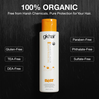 GK Hair keratin complex for silky smooth hair results